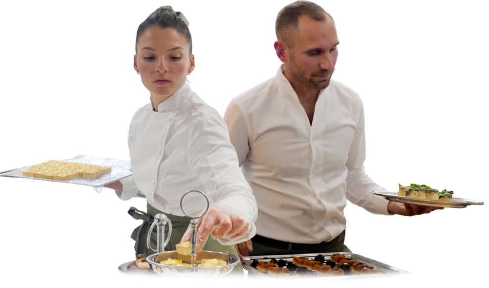 Scénographie culinaire DEVOR — produits de saison